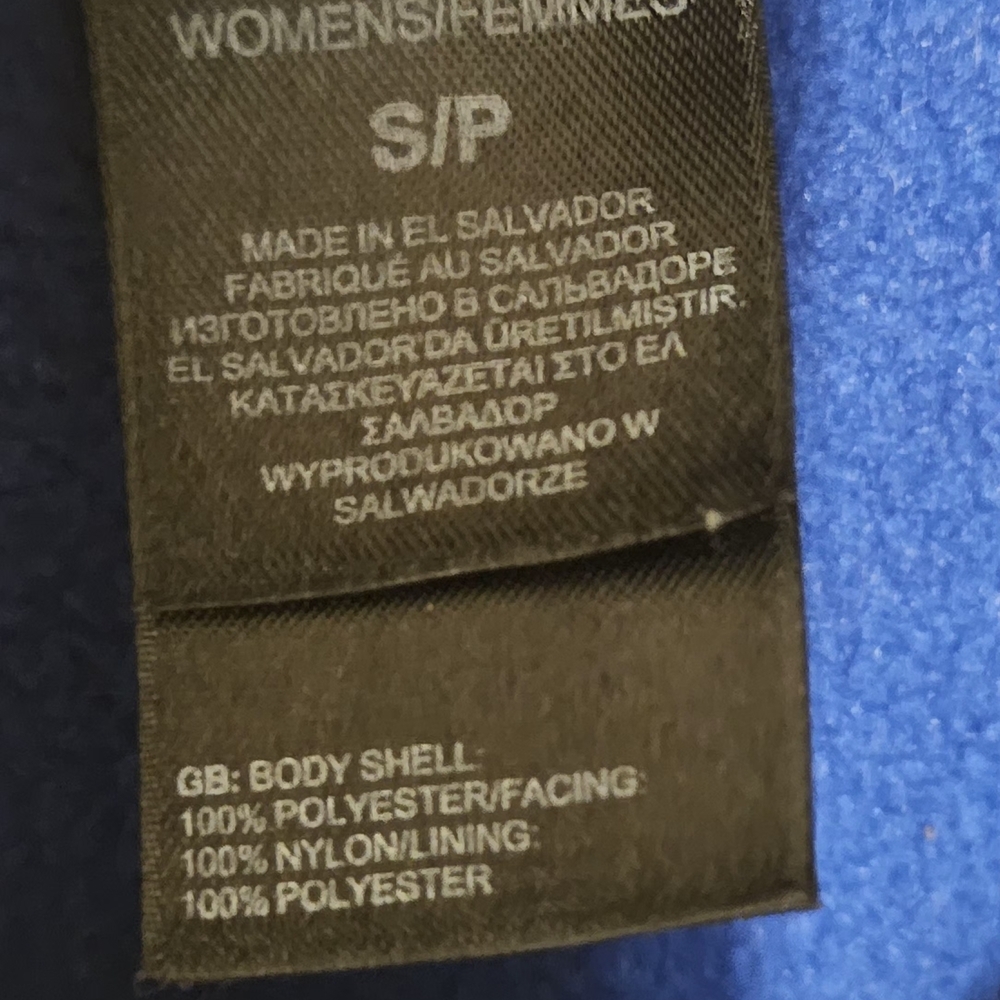 The North Face Blue and Gray Fleece Vest - Picture 5 of 5